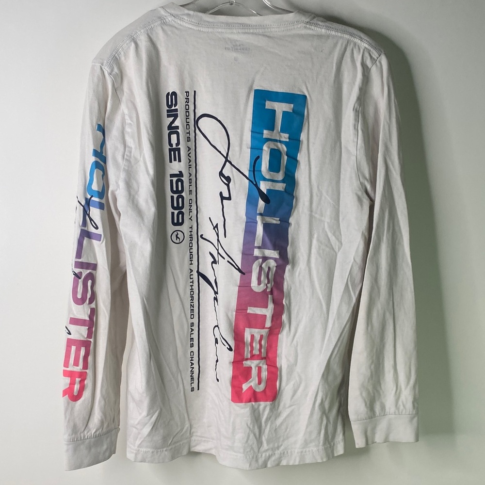 Hollister Multicolor Graphic Long Sleeve Tee Men’s Size XS - 1232